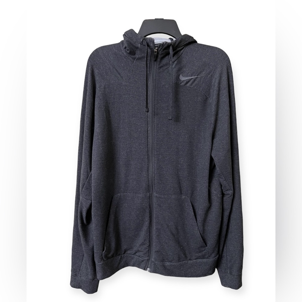 𝅺NIKE Pro Training Dri-Fit Full Zip Hoodie - Men's Large